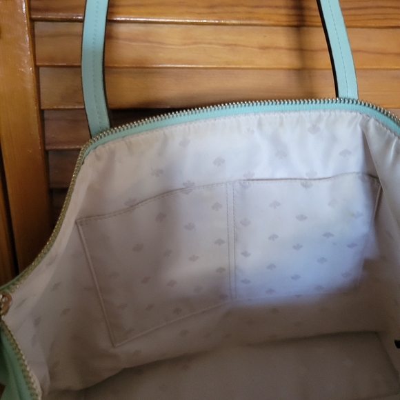KATE spade light green tote - Picture 4 of 4